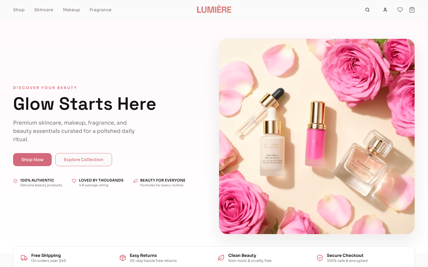 Beauty Products Store preview