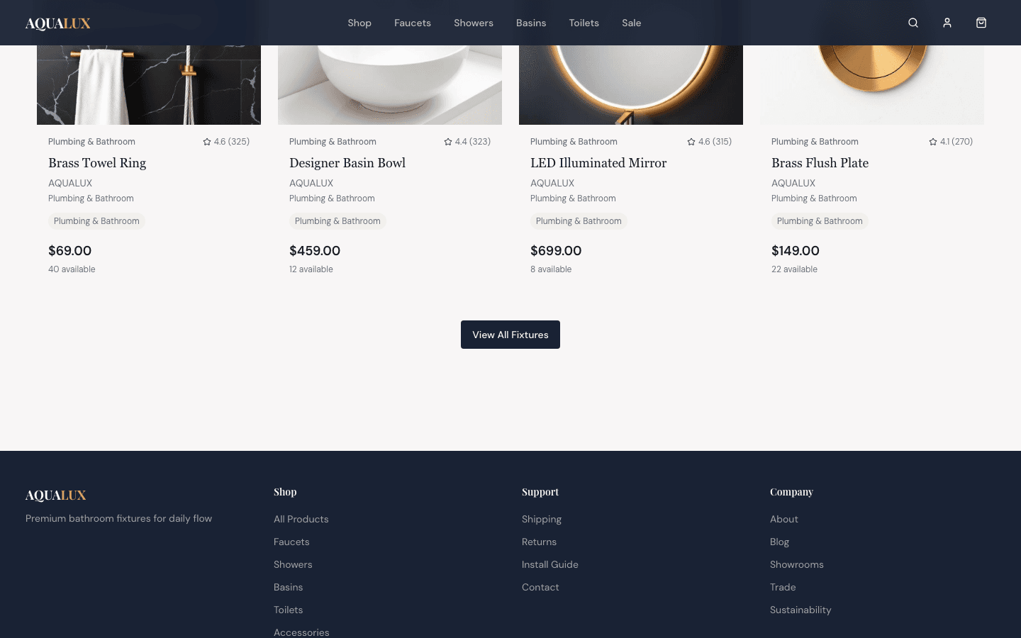 Plumbing Store screen 3